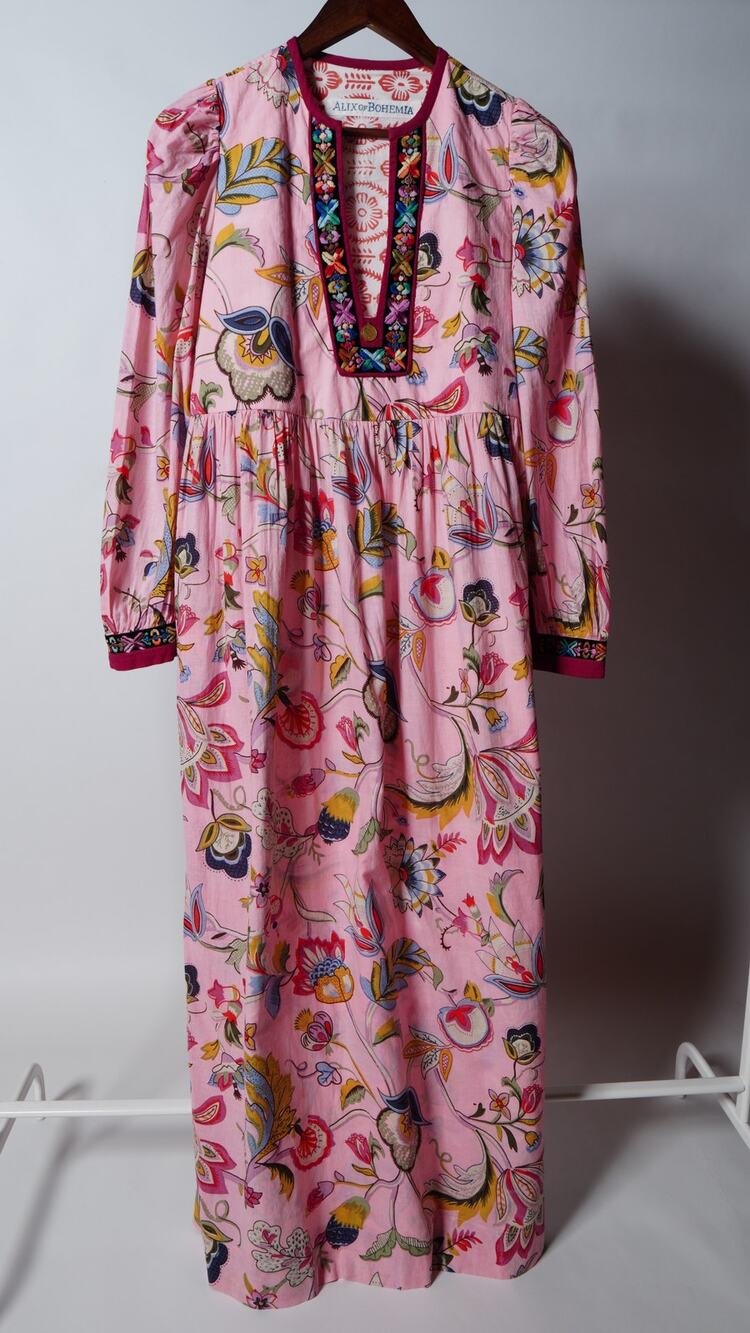 Alix of Bohemia Winifred Cherry Blossom Dress Pink Size S